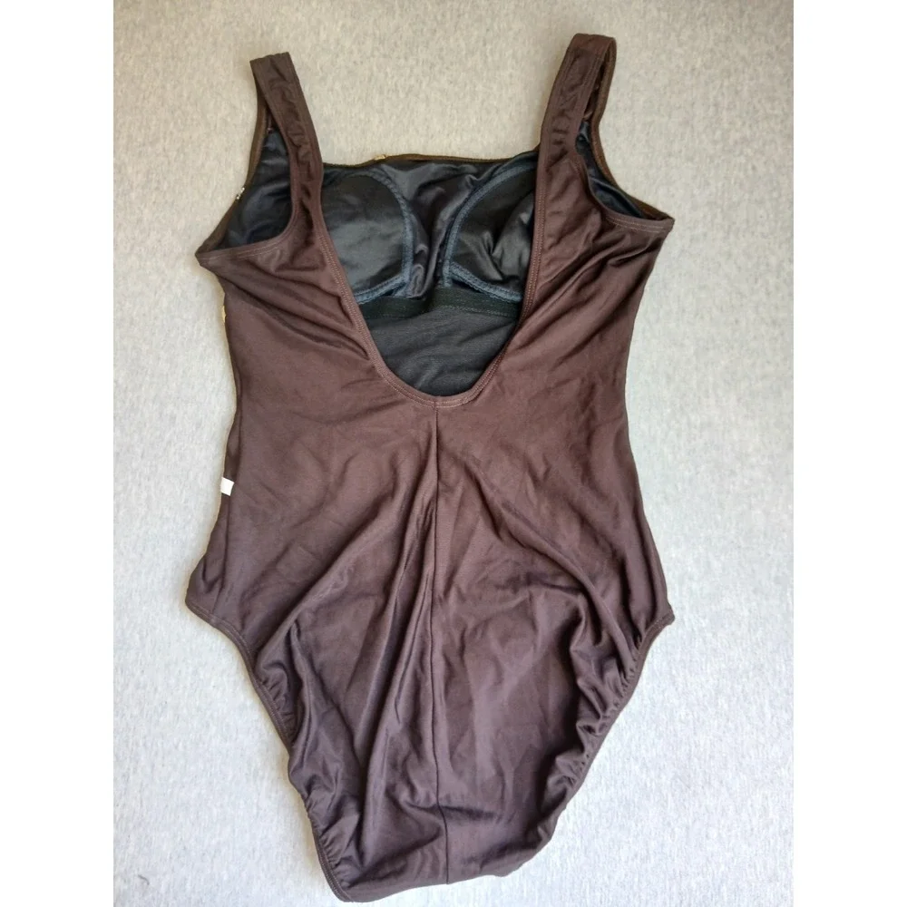 Longitude Swimsuit 14 One Piece  Slimming Minimalist Resort Beach Travel